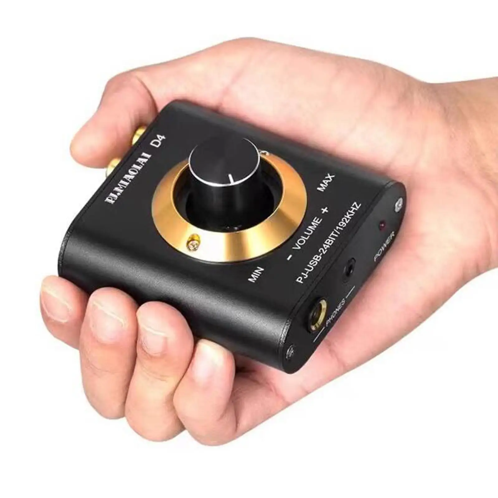 사운드 카드 알루미늄 합금 cm6642 노트북 PC USB-AUX 오디오 잭 스피커 헤드폰 휴대용 USB 입력 RCA 출력 오디오 변환기