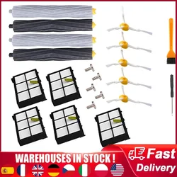 Advanced Debris Extractor Brush Parts for Robotic Vacuum Cleaners (16PCS)