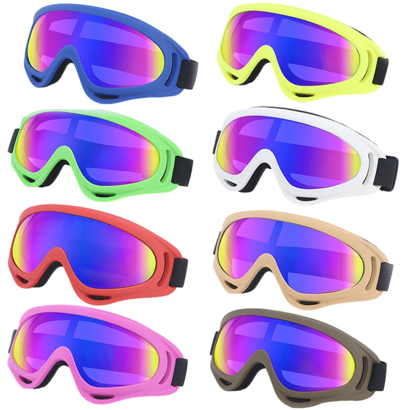 Skiing Goggles Cycling Motorcycle Windproof Goggles  Anti-fog UV400 Snowboard Snow Goggles Winter Outdoor Sport Skiing Eyewear