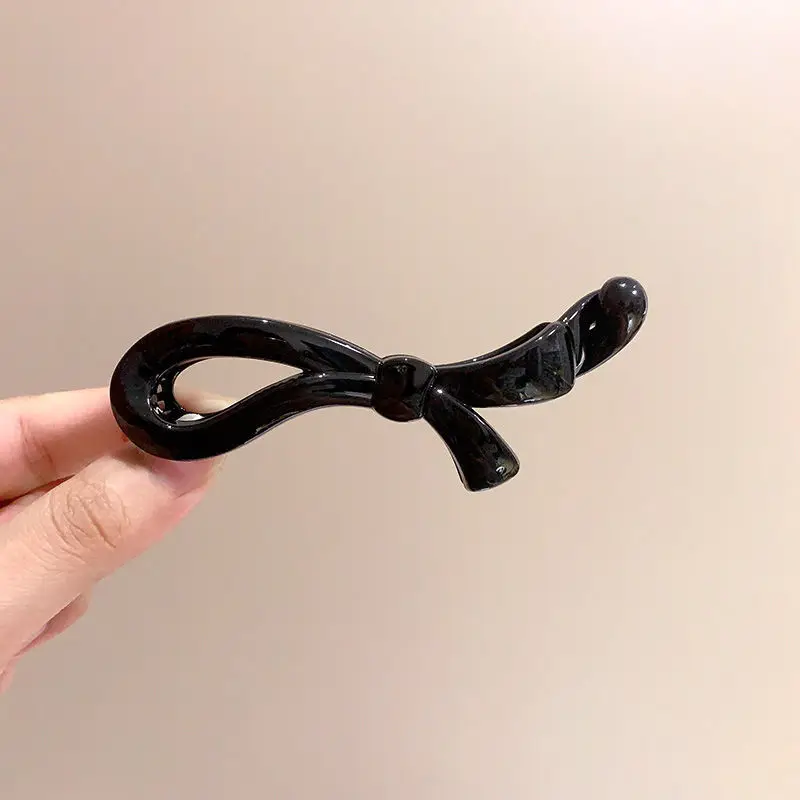 Mode Banana Pin Vertikale Clip Hohe Pferdeschwanz Haar Clips Für Frauen Koreanische Nicht-Slip Banana Haar Clip Sommer Zubehör headwear – Detail 6