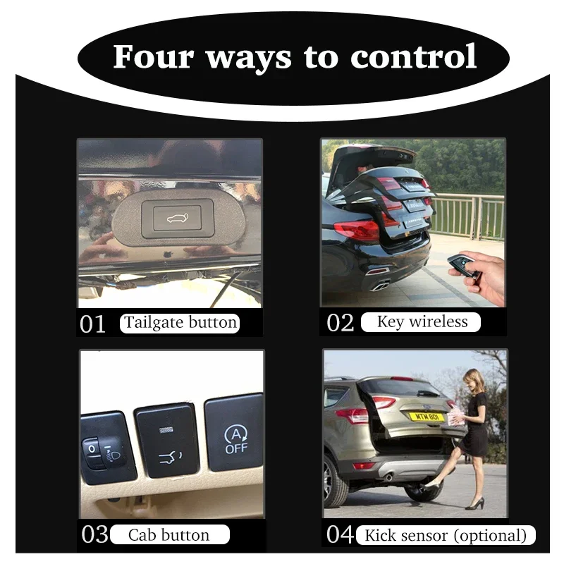 For Audi A4 Allroad Quattro/Avant B8 8K 2008-2016 Car Power Trunk Lift Electric Hatch Tailgate Strut Auto Rear Door Actuator - Image 3