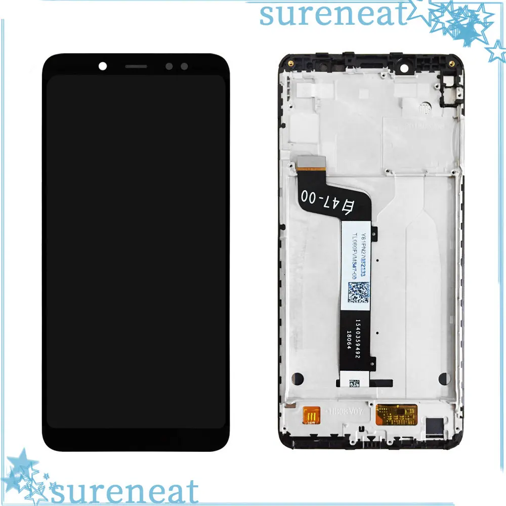 

For Xiaomi Redmi Note 5 Pro LCD Display Touch Screen Digitizer Assembly Replacement For Xiaomi Hongmi Note 5 5.99 Inch