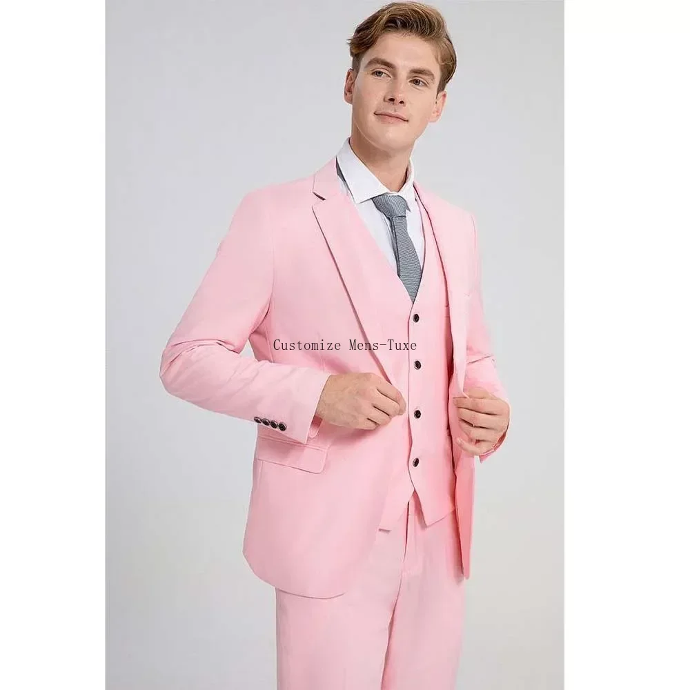 Рисунок 3 - Элегантные розовые костюмы для мужчин