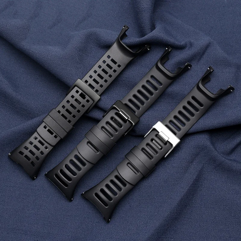 Flexible Rubber Watch Band Replacement Wristband
