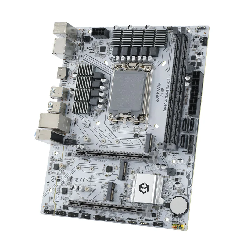 ERYING M-ATX B660M Gaming D4 Motherboard Support 12 13 14Gen(LGA