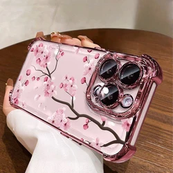 Purple Flower Heart Protective Phone Case for VIVO V70 FE 5G (S24829)