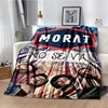 Morat Music Band Printed Flannel Blanket Soft Autumn and Winter Warm Plush Throw Blanket Adult Bedroom Sofa Bed Picnic Blanket 1