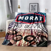 Morat Music Band Printed Flannel Blanket Soft Autumn and Winter Warm Plush Throw Blanket Adult Bedroom Sofa Bed Picnic Blanket 1