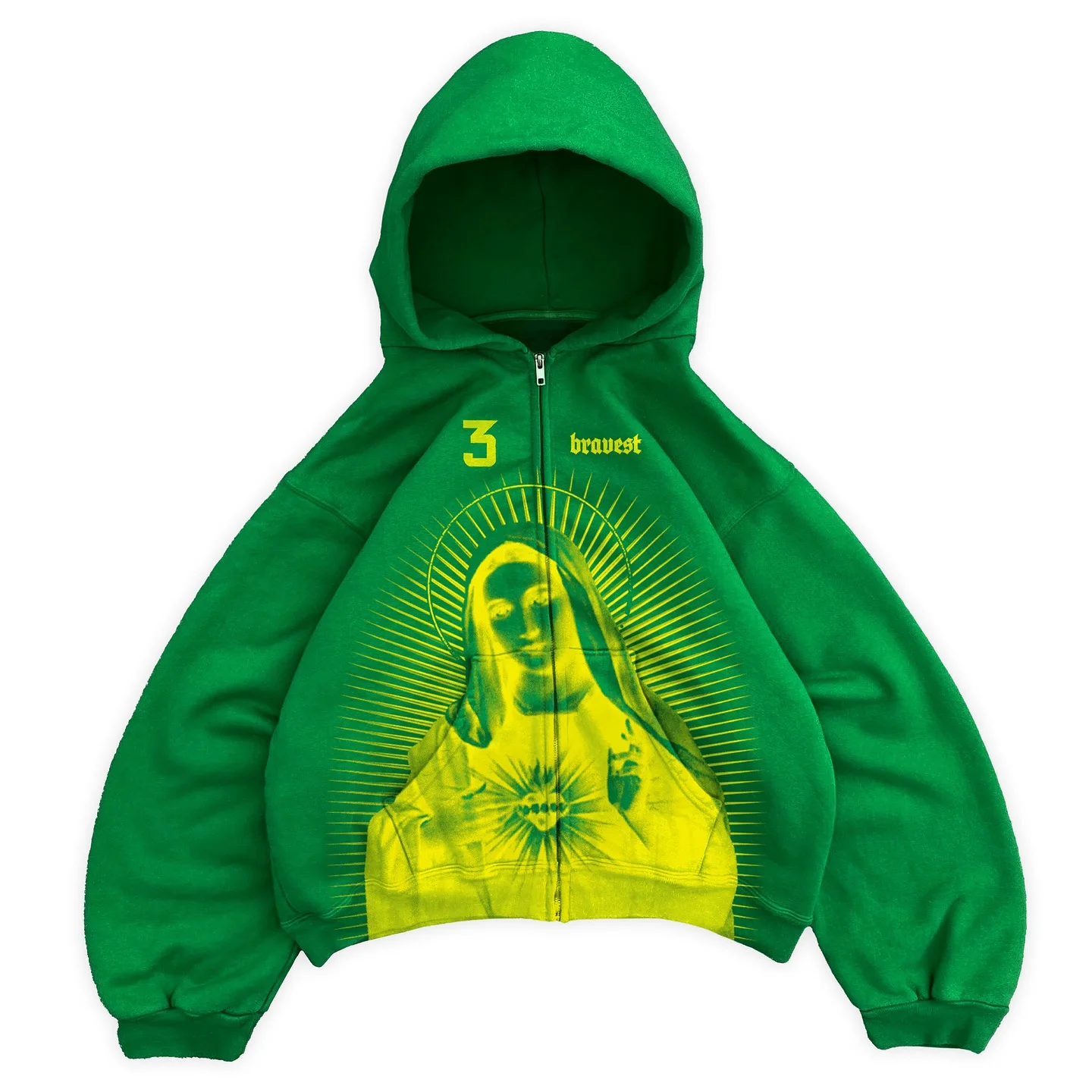 新品未使用BSRABBIT RETRO HOODED セットアップ　サイズXXL Harajuku Bravest Studios New York Hoodies Y2k Sweatshirt