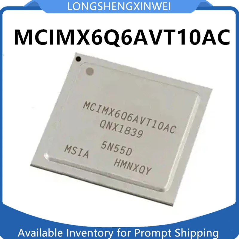 

1PCS Original Stock MCIMX6Q6AVT10AC Packaged BGA-624 Microcontroller Chip