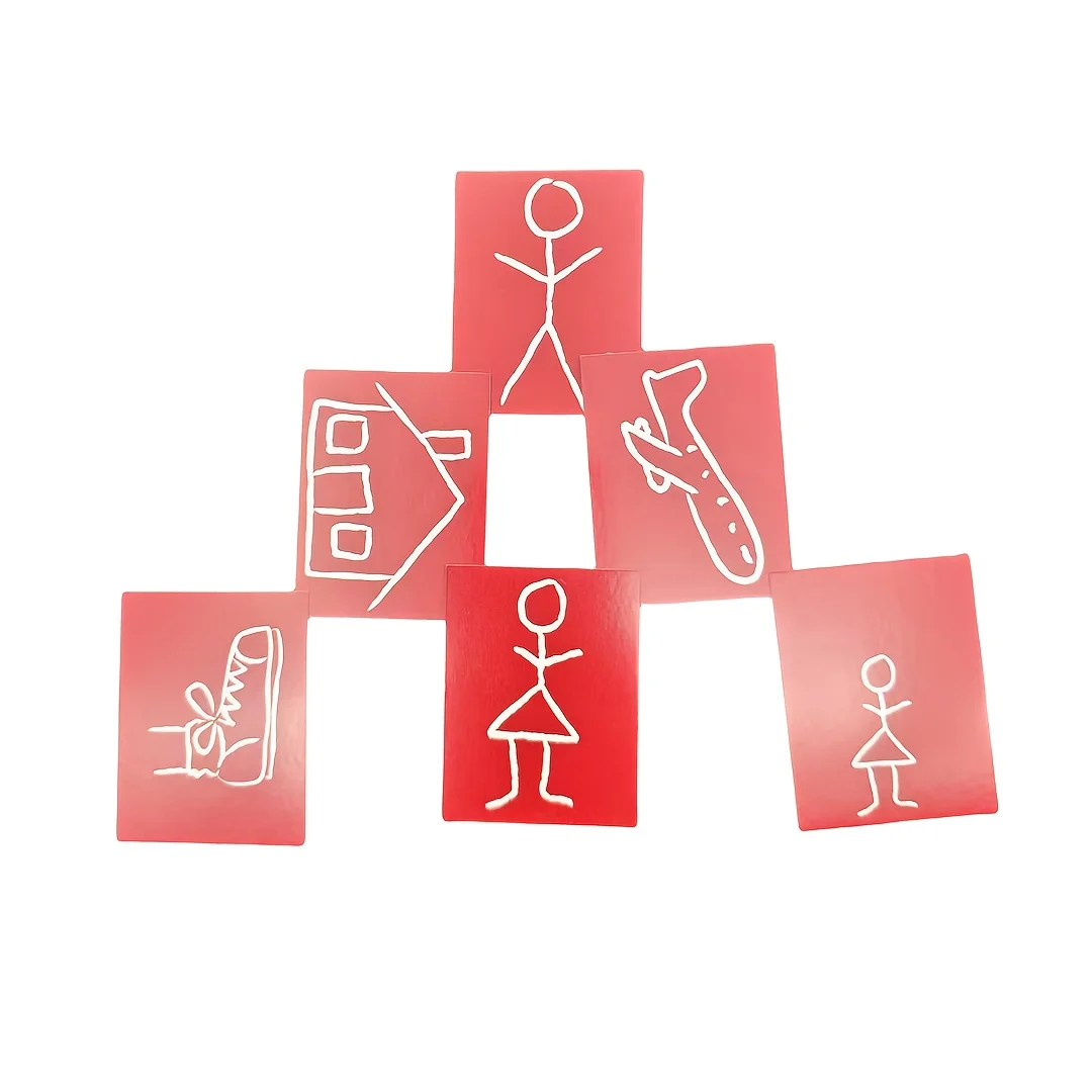Pictionary, Card Game, Board Game, Suitable for Gifts (Slight Color Difference in Color) 4