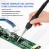 Digital T12 Soldering Iron Station Kit Temperature Controller Solder Welding Tool  200-450℃ 75W MAX 4