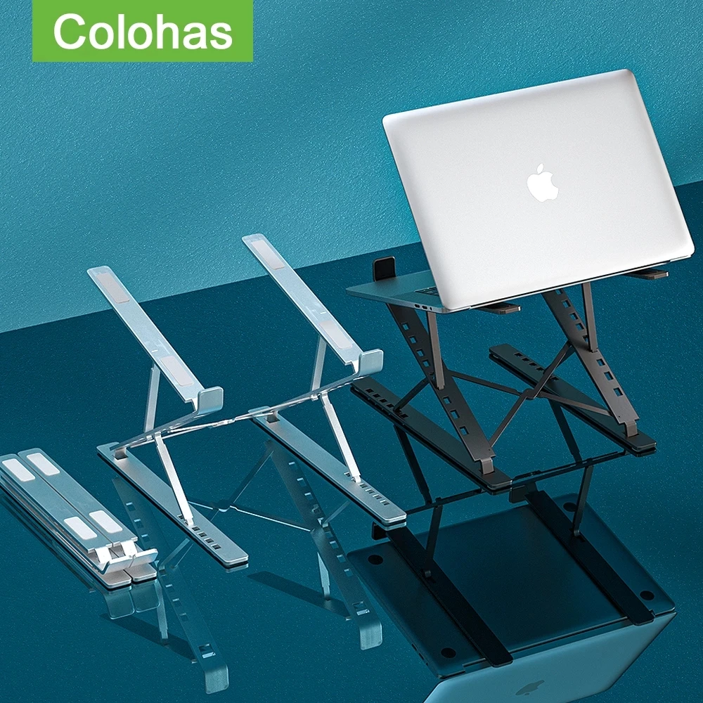 soporte para laptop,escritorio,soporte laptop,soporte notebook,escritorio accesorio,soporte portátil,base plegable para ordenador portátil, Base ajustable para Macbook, y Tablet|Soporte de ordenador portátil ...