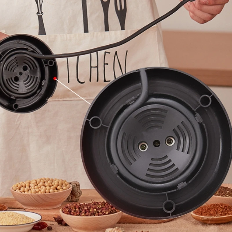 400W Electric Coffee Grinder Machine Kitchen Cereals Nuts Beans Spices Grinder Multifunctional Coffee Grinder Machine 5