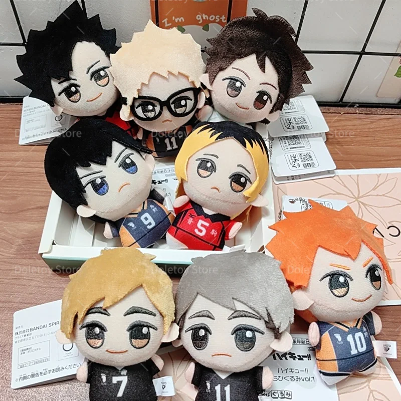 12cm Anime Haikyuu Plush Doll Kuroo Tsukishima Kei Tetsurou Miya