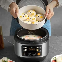 Midea-Cuiseur à riz électrique, 3L, écran de document, bouton, cuiseur multifonctionnel, menu, ménage, marmite pour la cuisine 5