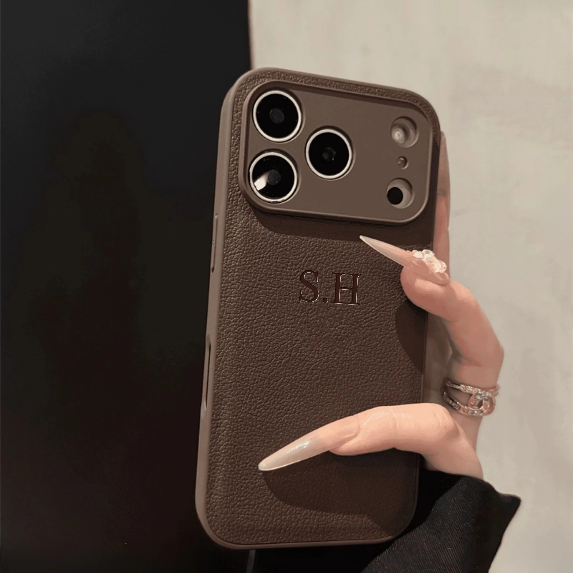 Luxury Custom Name Phone Case For iPhone 17 16 15 thumbnail 1