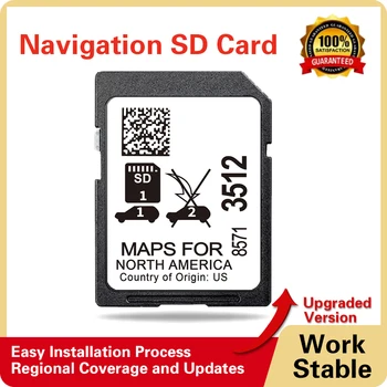 Per GM Chevrolet Silverado/Traverse/Volt/Tahoe/Suburban/Colorado Navigazione del veicolo Scheda GPS SD 2024 Aggiornamento mappa dell'America del Nord