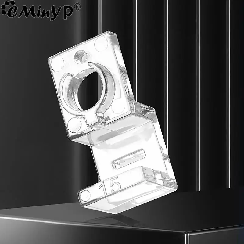 Fish Tank Acrylic Clips for 5.5mm~15mm Wall Thickness Aquarium Lid Cover Support Holder Bracket Clamp Stand Supplies fish tank lid bracket