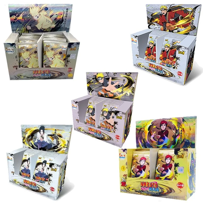 Naruto Kayou Cards Colletion Anime Periferiche Personaggi Uchiha Sasuke Cards Box Paper Hobby Regali Per Bambini Giocattoli Periferiche