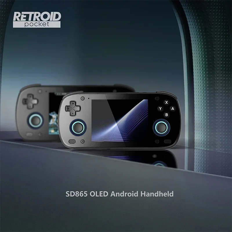 AMPOWN Retroid Pocket RP MINI Handheld Game Players 3.7'' IPS Portable Video Retro Game Player Android 10 WIFI6 BTS Wireless