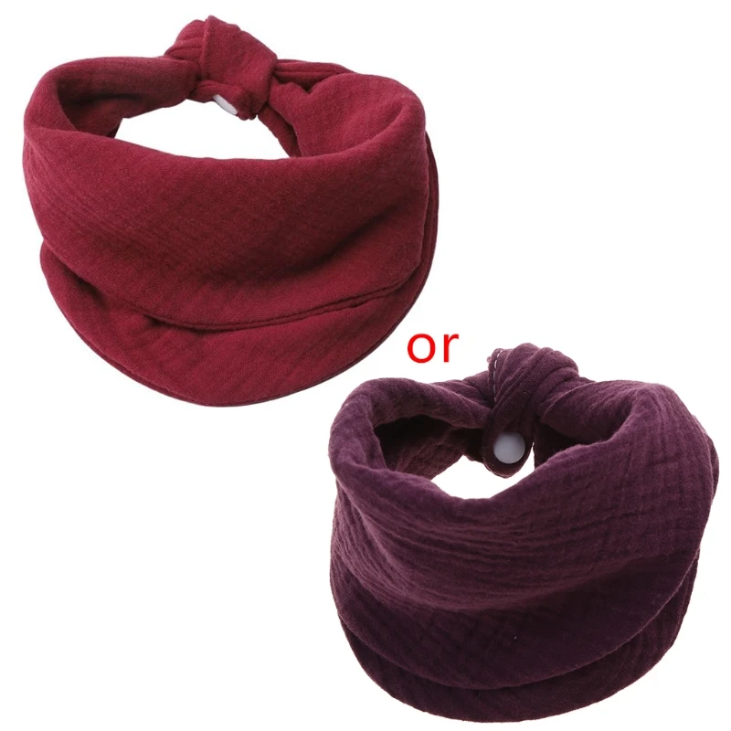 

Gauze Baby Bibs Newborn Burp Cloth Bandana Toddler Scarf Infant Saliva Towel Drop Shipping
