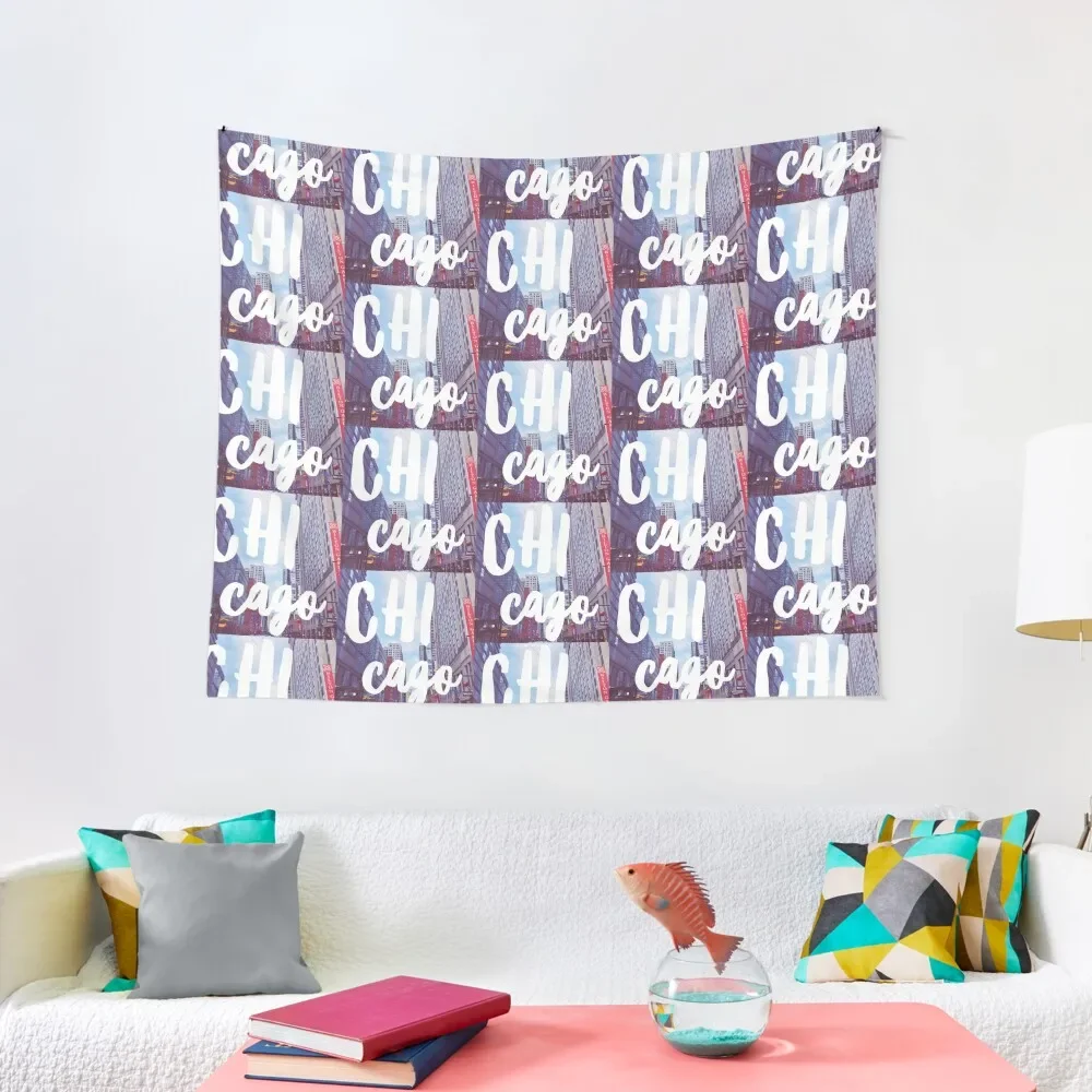 

CHI CAGO STREET Tapestry Japanese Room Decor Cute Room Decor Tapestry