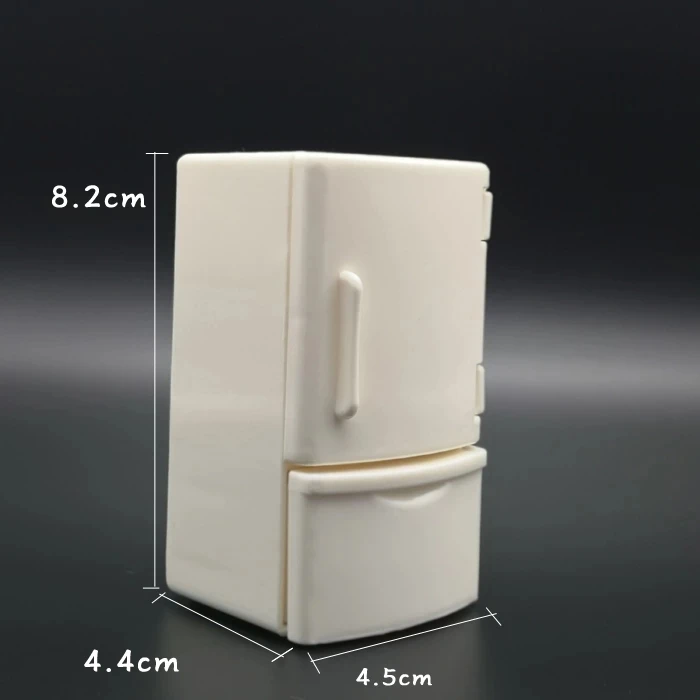 1/12 Dollhouse Miniature Food Drinks Refrigerator Items Model Mini Doll Kitchen Accessories Toys for Girls Bread Beer Bottle Egg