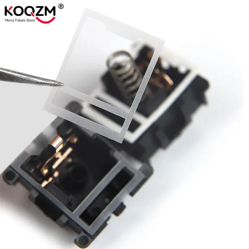 Pacote Limpar mx Interruptor Filme para Teclado Mecânico Htv Eixo Filme para Cereja mx Gateron Switches Reparação 120 Pcs