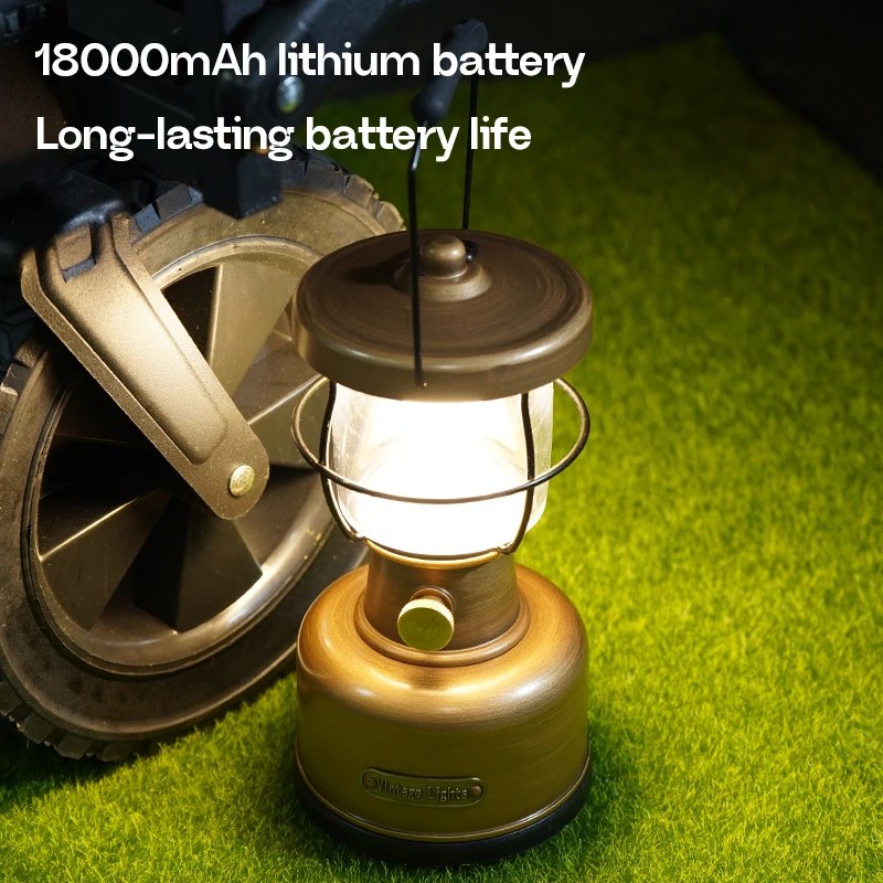 MOSLIGHTING 18000mAh Camping Lantern Decoration Atmosphere Lighting Led Desk Lamp Outdoor Camping Bar Light Table Light Lantern