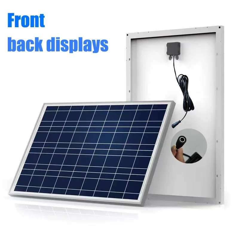Portable Solar Charger 1000W Solar Panel Kit Complete100A Controller USB Port Portable Solar Battery Charger For Outdoor Camping Power Bank