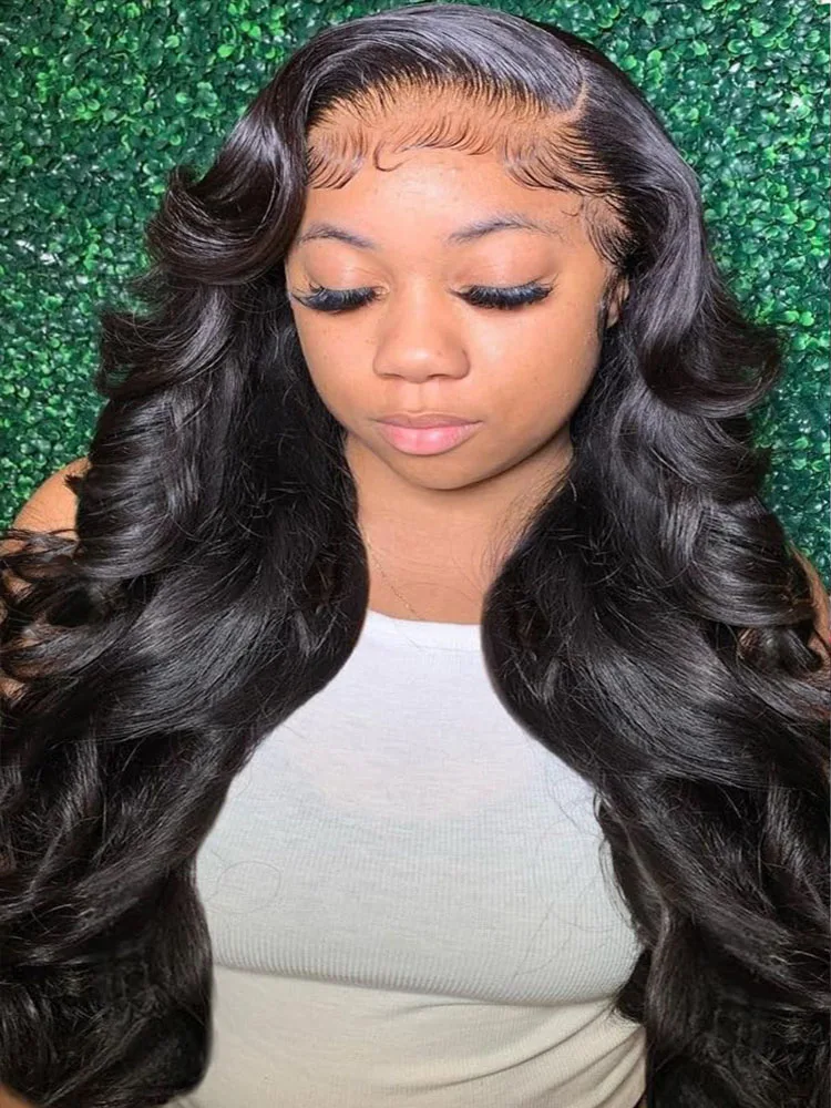 40 Inch Transparent Body Wave Lace Front Wig Brazilian 13x6 Hd Lace Frontal Wigs 13x4 Pre Plucked Lace Human Hair Wig For Women 1