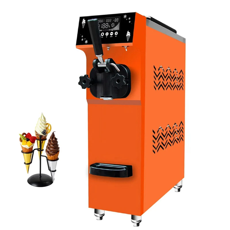 

Commercial Ice Cream Maker Desktop Dessert Ice Cream Making Machine With LCD Panel Ice Cream Vending Machine BL25W