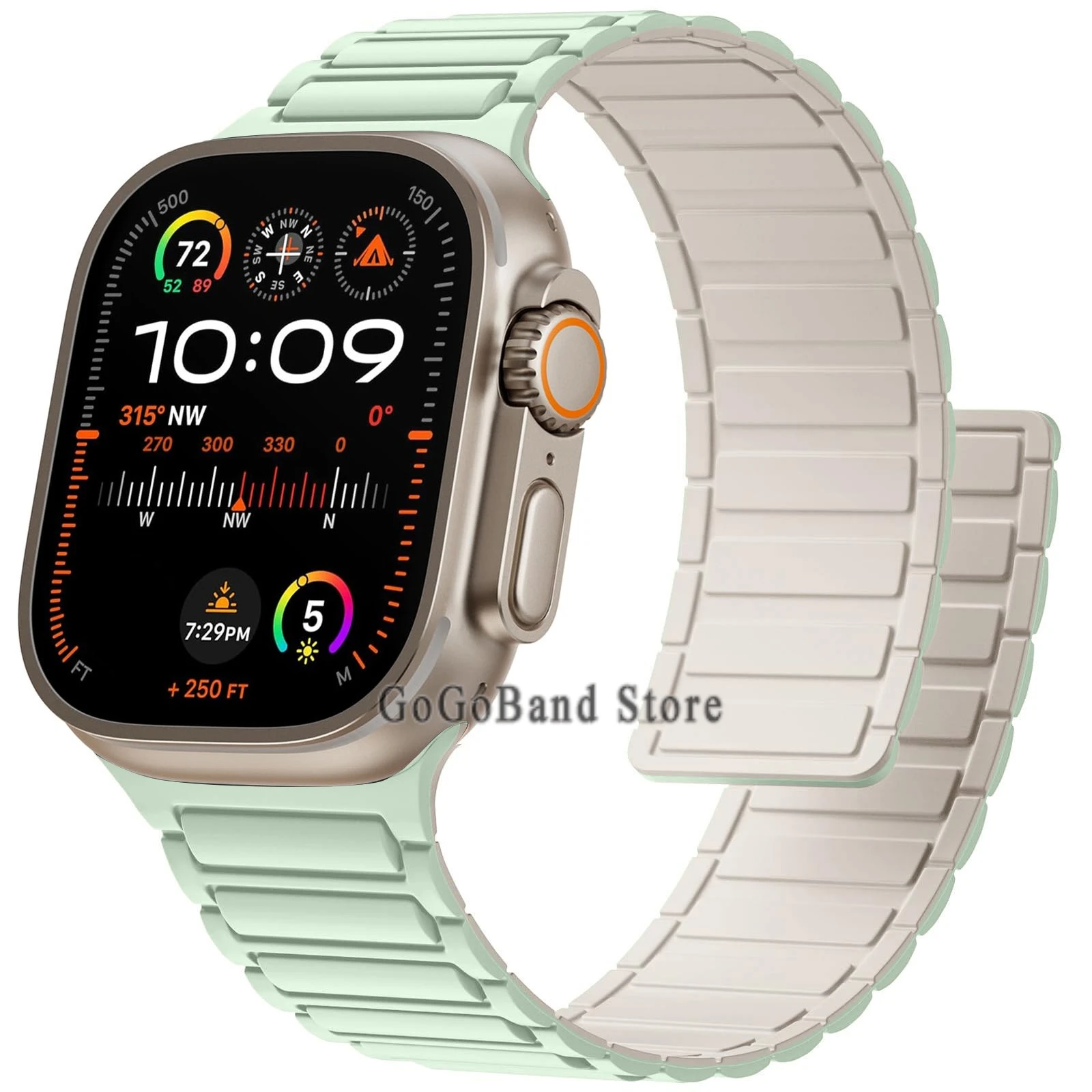 Sport Silicone Magnetic Strap Bracelet