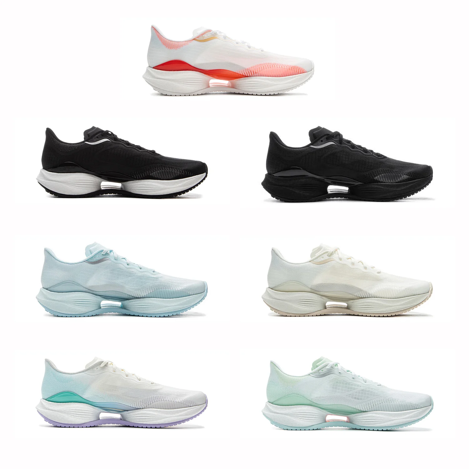 Running Shoes Li-Ning Women SUPER LIGHT 22 TEMPO BOUNSE Cushion BOOM FIBER Anti-Slip ARBV002