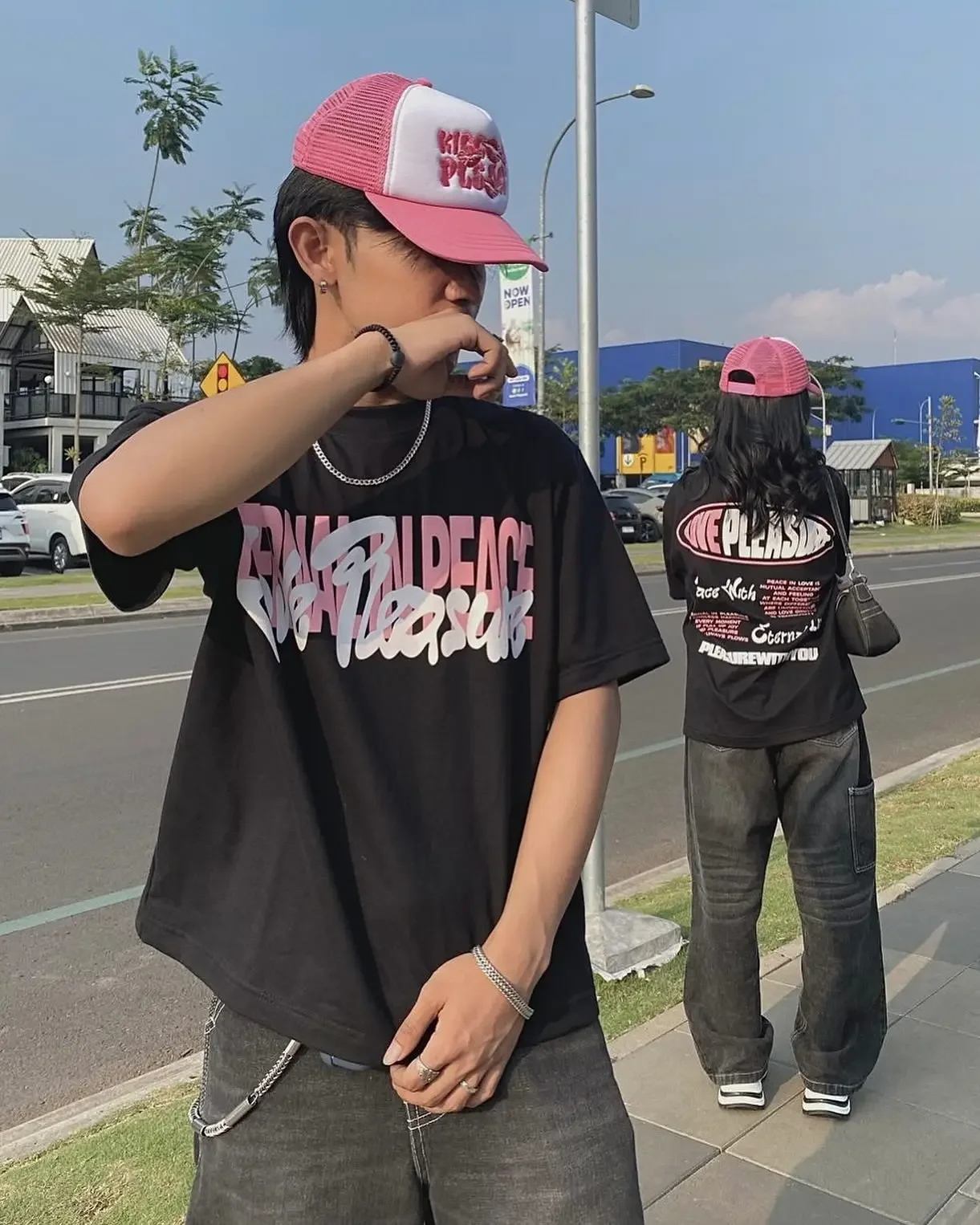 Halloween Hip Hop Pure Cotton Boxy T Shirts Y2k Gothic Letter Print Men Oversized Short Sleeve Harajuku Women Loose Couple Tops view 6