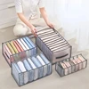 1/2PCS Clothes Organizer Trousers Clothes Jeans Storage Box Wardrobe Clothes Organizer Underwear Bra Socks Drawer Compartment 4