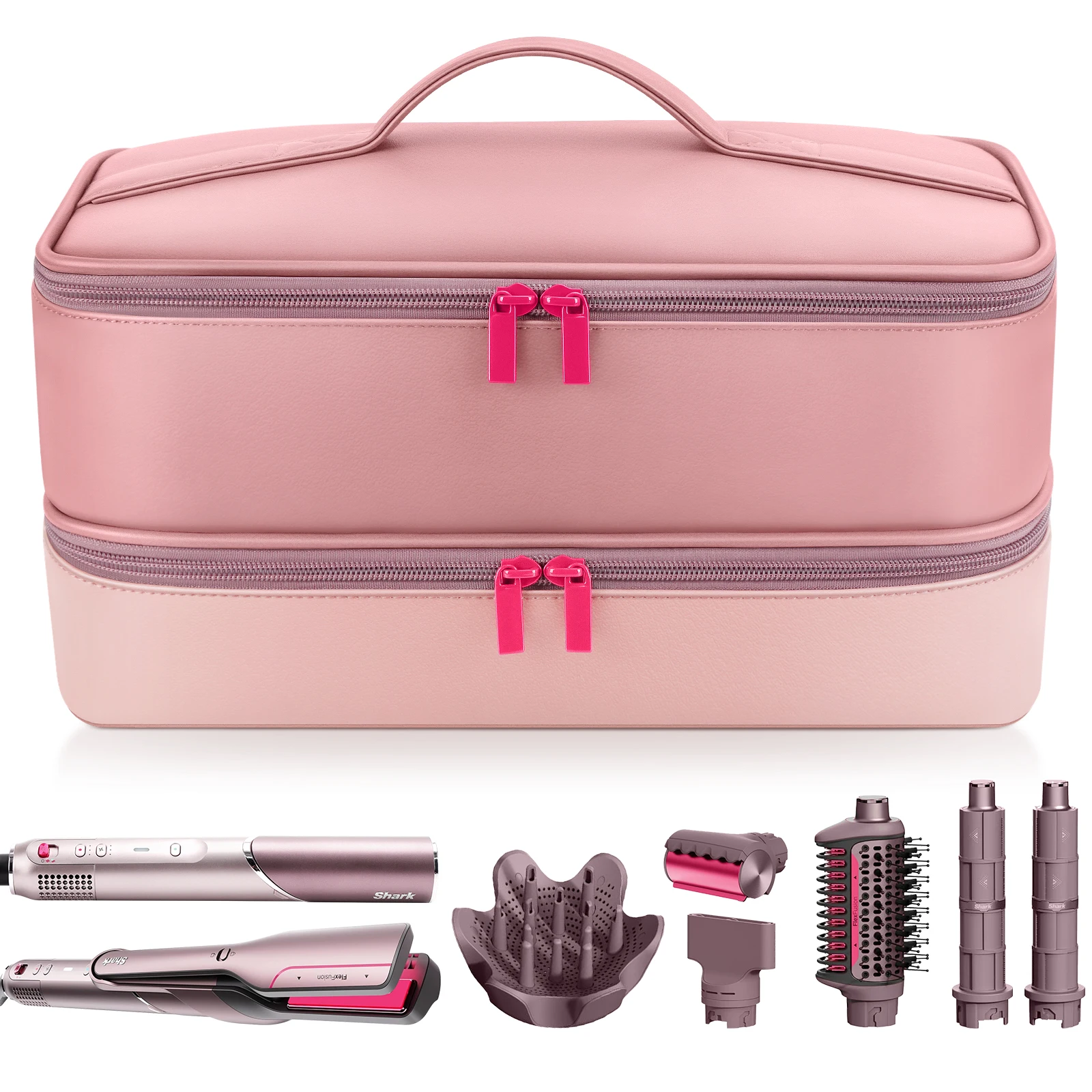 Portable Double-Layer Hair Dryer Storage Case