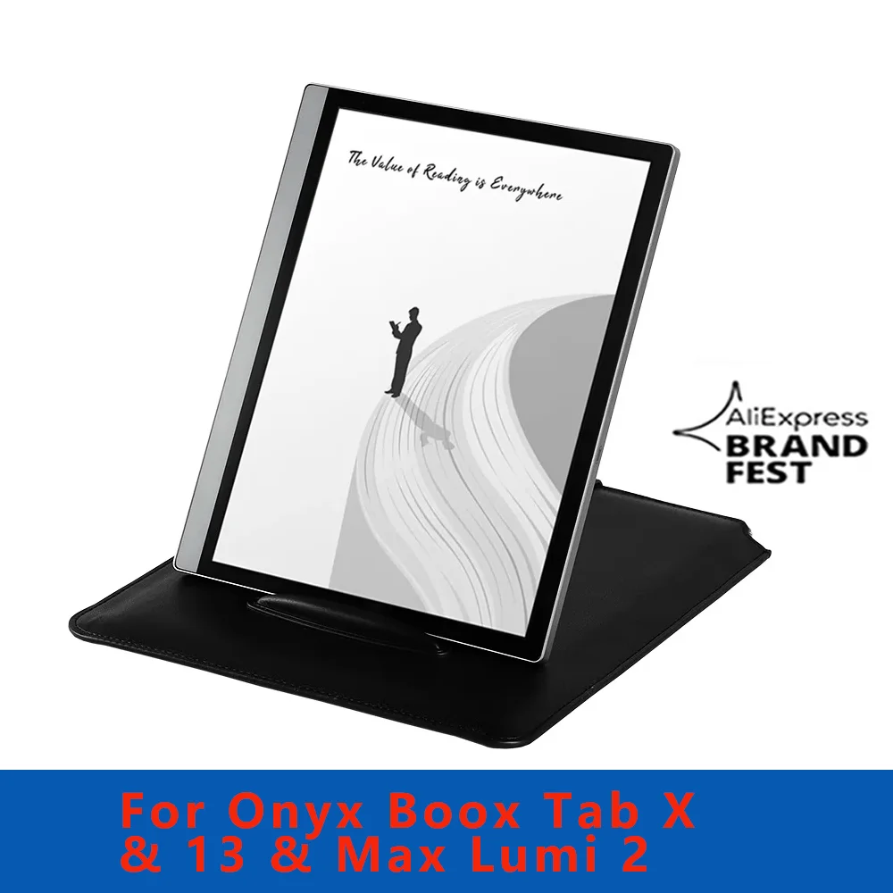 Custodia Sottile Portatile Per 13.3 "Ebook Onyx Boox Tab X & 13 & Max Lumi 2 Custodia Con Cerniera Con Cavalletto