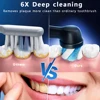 Smart Electric Toothbrush Rechargeable Rotary Tooth Brush for Adults Deep Teeth Cleaning with 8 Soft Brush Heads Oral Care 3