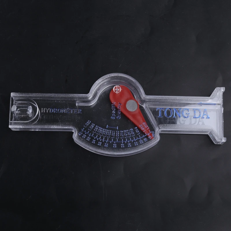 Salinity Tester Sea Hydrometer Aquarium Marine Salinity Meter for Fish for Tank Saltwater Freshwater Specific Gravity Te 87HA aquarium salinity tester