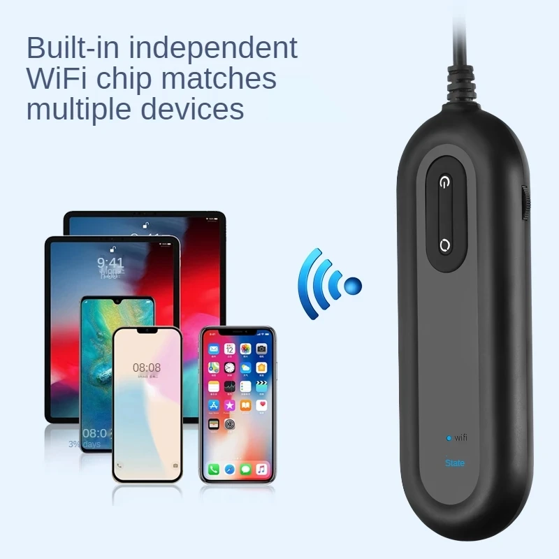 3.9/4.9/8mm Dual Lens WIFI Endoscope Camera Surveillance Borescope for Pipeline Car Engine Inspection Camera for IOS Android 6