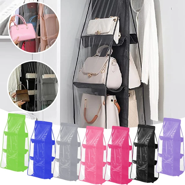 Transparent Purse Display Racks Handbag Divider Shelf Bags Handbag Storage  Rack Wardrobe Divider Shelf Luxury Bag Storage Rack - AliExpress