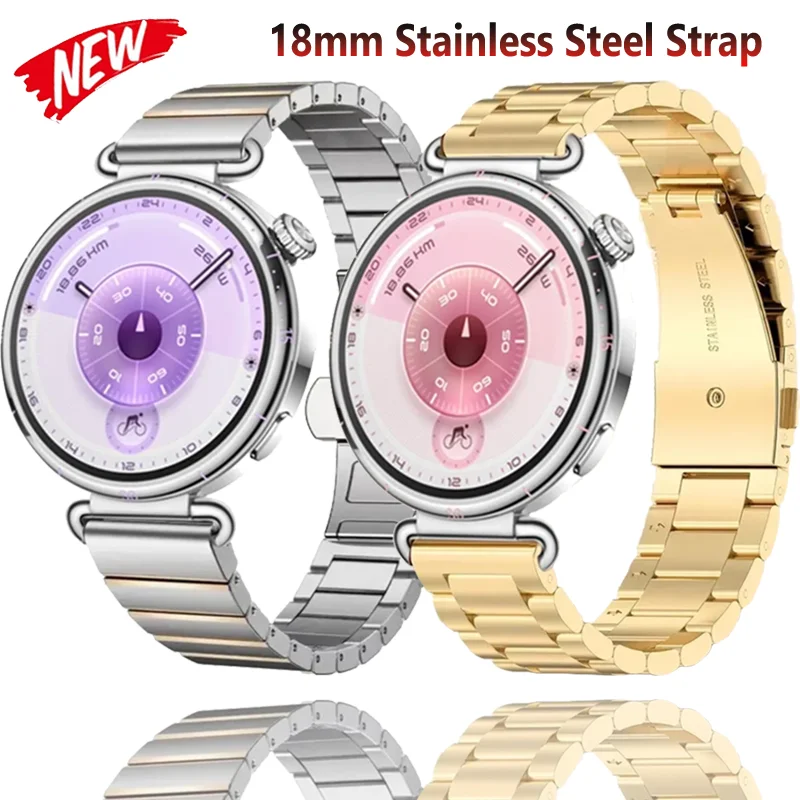 Luxury 18mm Stainless Steel Fashion Bracelet