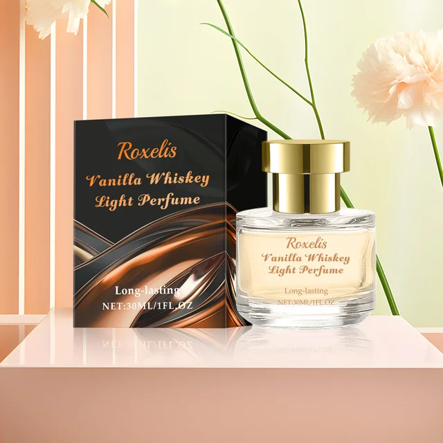 Vanilla Whiskey Eau de Toilette – natürlicher, frischer, fruchtiger Duft, langanhaltendes Parfümspray für Frauen und Männer, Geschenk für Paare