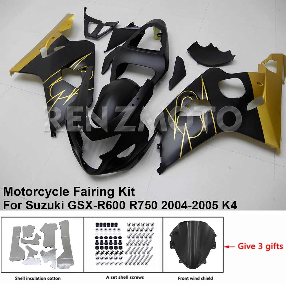 

For SUZUKI GSXR 600 750 04-05 K4 K5 Fairing R/Z GR4A22 Motorcycle Set Body Kit Decoration Plastic Guard Plate Accessories Shell