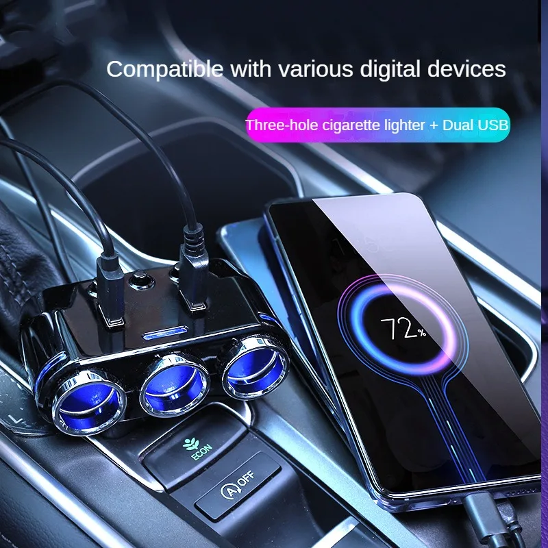 

New Car Charger with Multiple USB Ports for Fast Charging