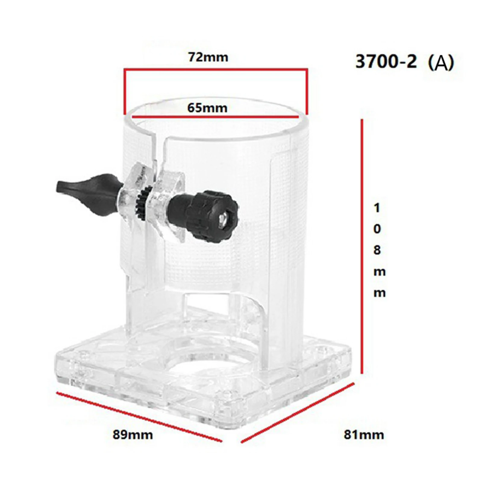 Plastic Woodworking Trimmer Router Trimmer Machine Base For RT0701C WU601