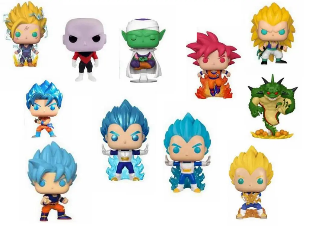 Funko pop dragon ball JIREN 516# SUPER SAIYAN 622# Figura de acción de vinilo Modelo coleccionable Juguetes para niños Regalo de cumpleaños