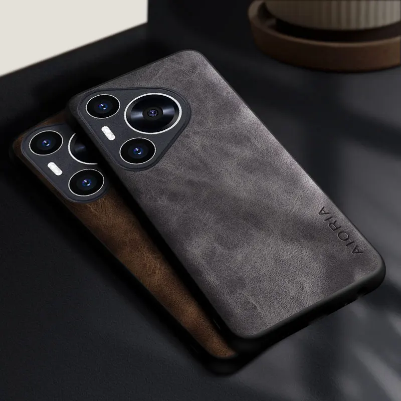 Premium PU Leather Fashion Case - Durable Protective Cover for Huawei Pura 70 Ultra Pro